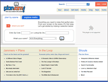 Tablet Screenshot of planjam.com